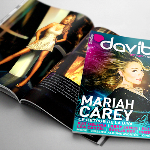 Mariah Carey - Da Vibe Magazine (France) - May / June 2008