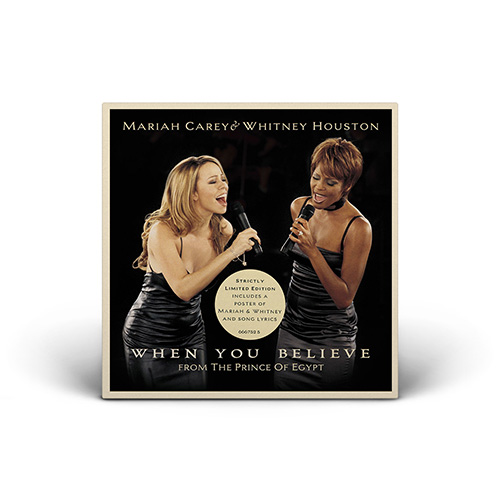 Mariah Carey & Whitney Houston - When You Believe (From The Prince Of Egypt) - CD Maxi Single (United Kingdom)