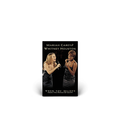 Mariah Carey & Whitney Houston - When You Believe (From The Prince Of Egypt) - Cassette Single (United Kingdom)